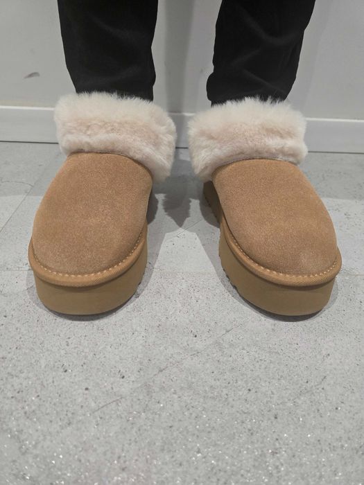 UGG Tazzelle futerko botki chestnuts 40