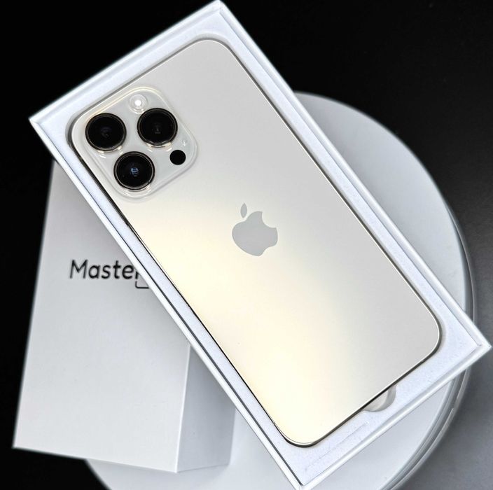 Iphone 14 Pro Max 128GB Gold Jak Nowy 98% Baterii 6msc gwarancji
