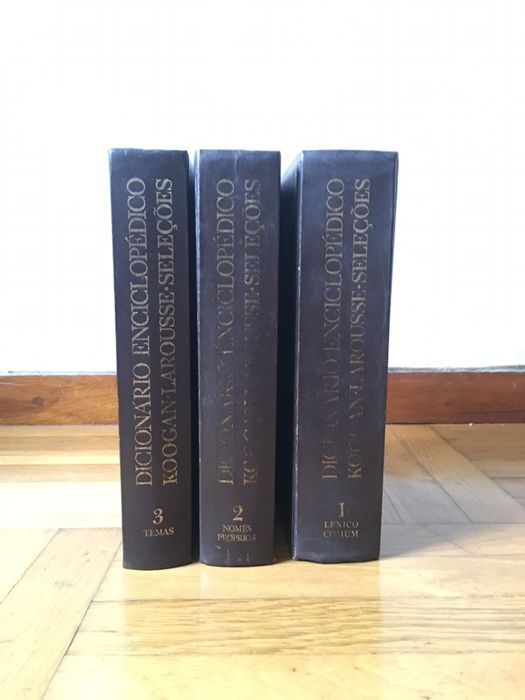 Dicionários enciclopédias KLS de 1980