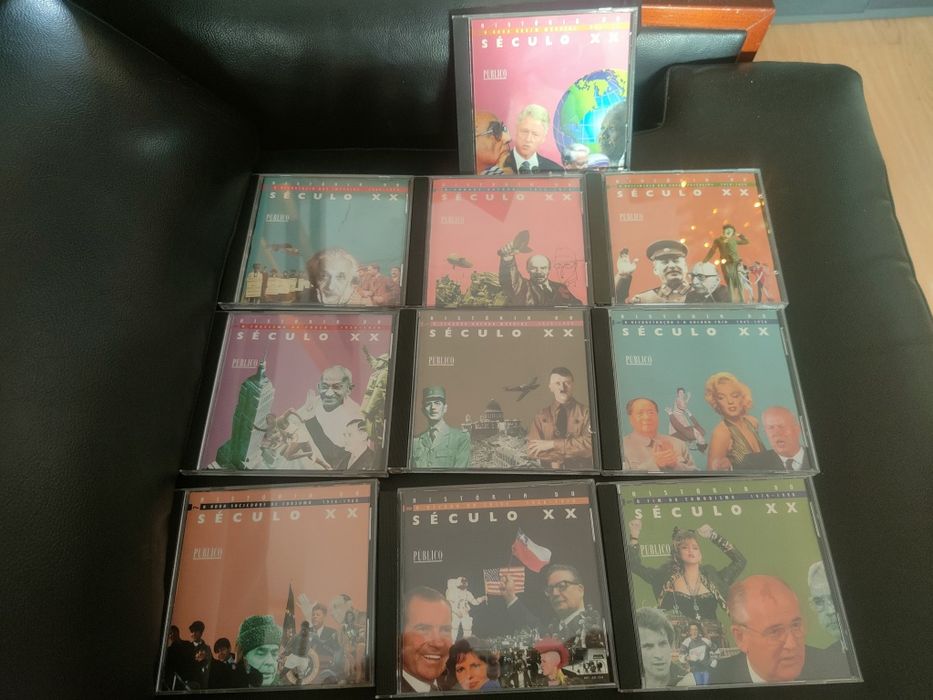 Colecção completa da História do Século XX. 10 CDs. Ano:1999