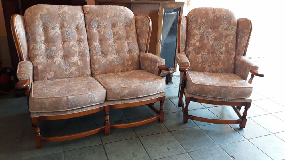 Angielska Sofa z fotelem