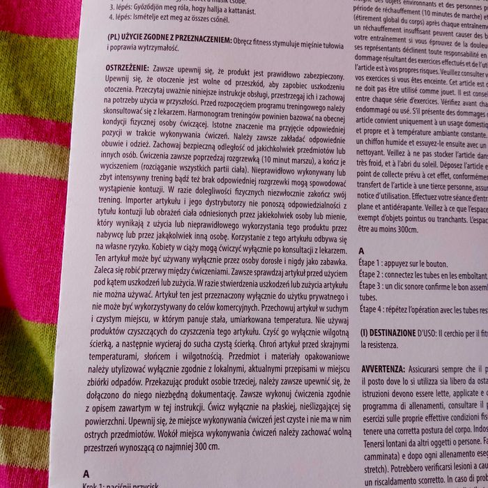 Koło do ćwiczeń mięśni brzucha