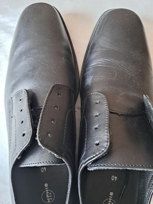 Skórzane buty wizytowe Memphis One | Rozmiar 40 | Jak NOWE, raz założone!