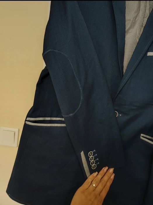 Garnitur męski na ślub wesele