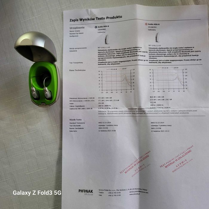 Phonak Audeo M 50  lewy,prawy