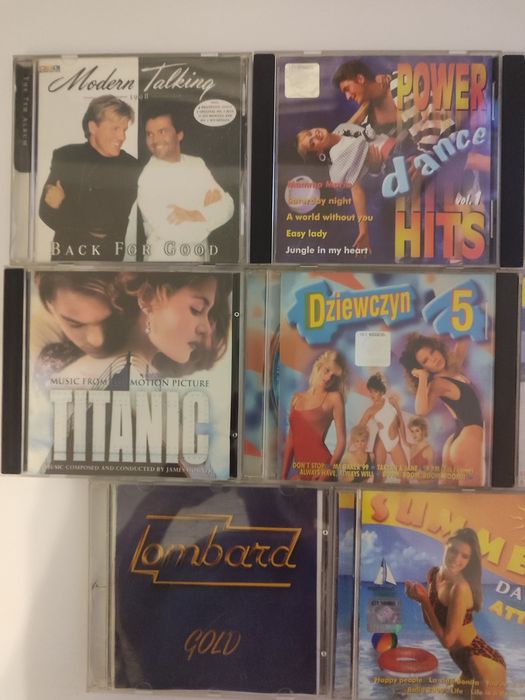 Zestaw płyt CD stan bardzo dobry
