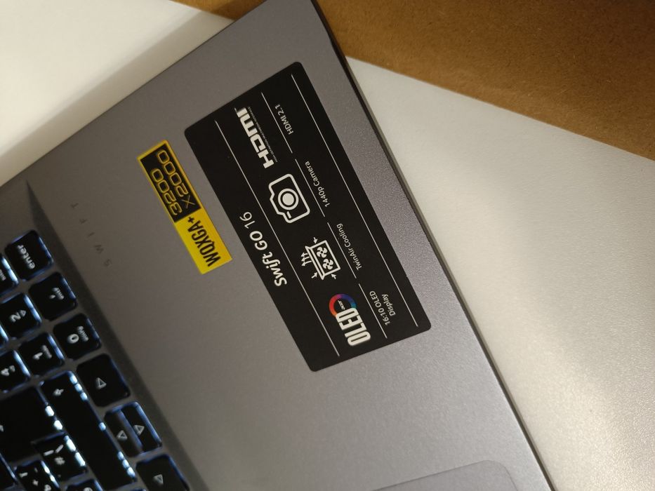 Acer 16 OLED 3K 120Hz i5 13th GDDR5 1TB SSD