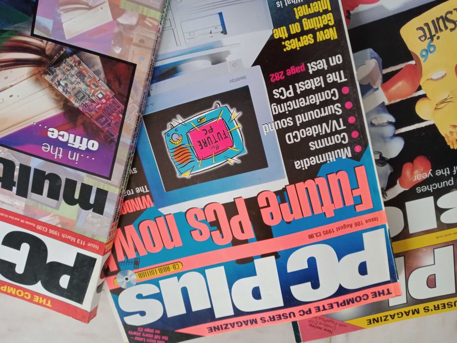 Revistas PC PLUS - Informática - Publicações inglesas64283360863490122