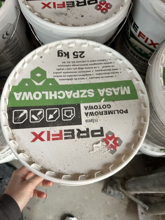 Masa szpachlowa gotowa PREFIX 25 kg
