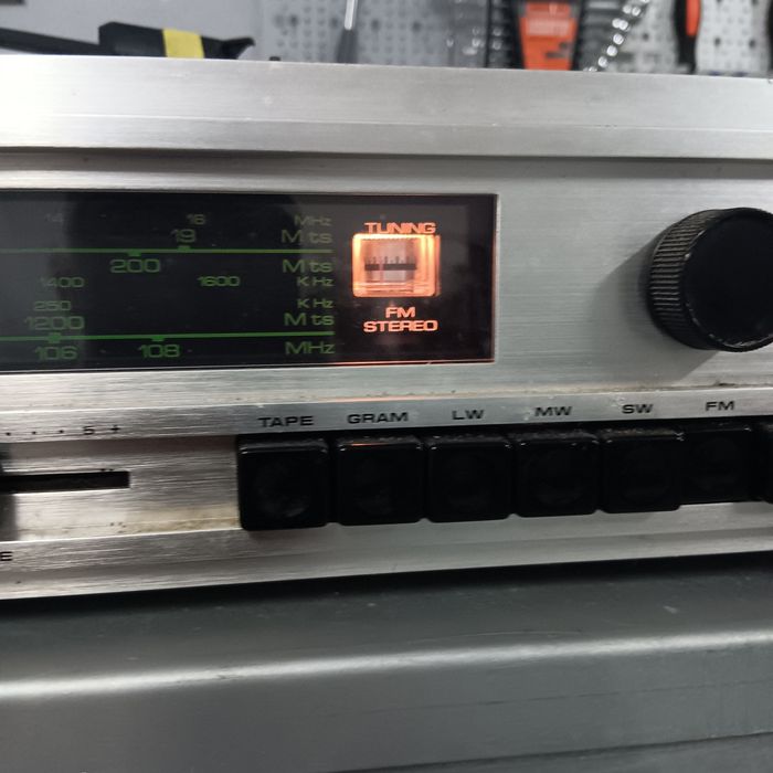 Radio gira discos antigo, discos de vinil