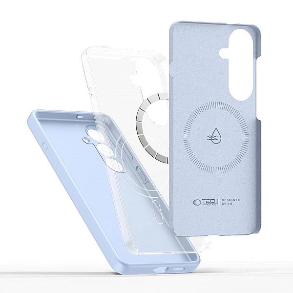 Tech-Protect Silicone Magsafe Galaxy S26 Sky Blue