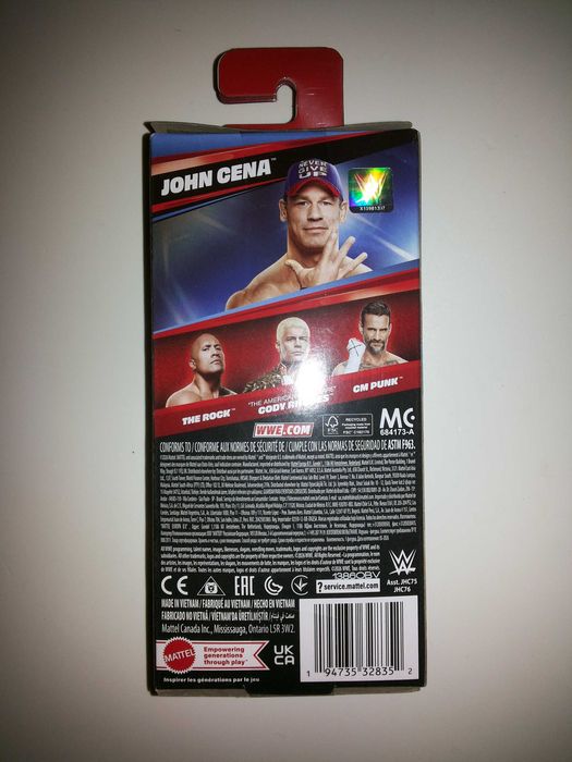 WWE - Figuras de Wrestling WWE - The Rock - John Cena