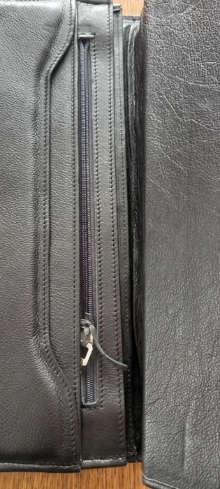 Aktówka z naturalnej skóry