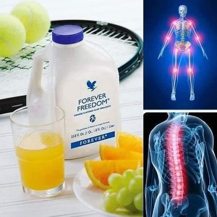 Forever FREEDOM ® • Sumo Aloe Vera , Vit.C,MSM-Dores Articulações .