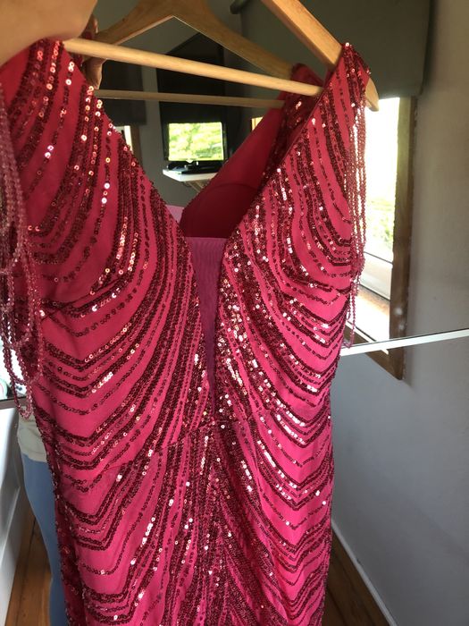 Vestido festa comprido