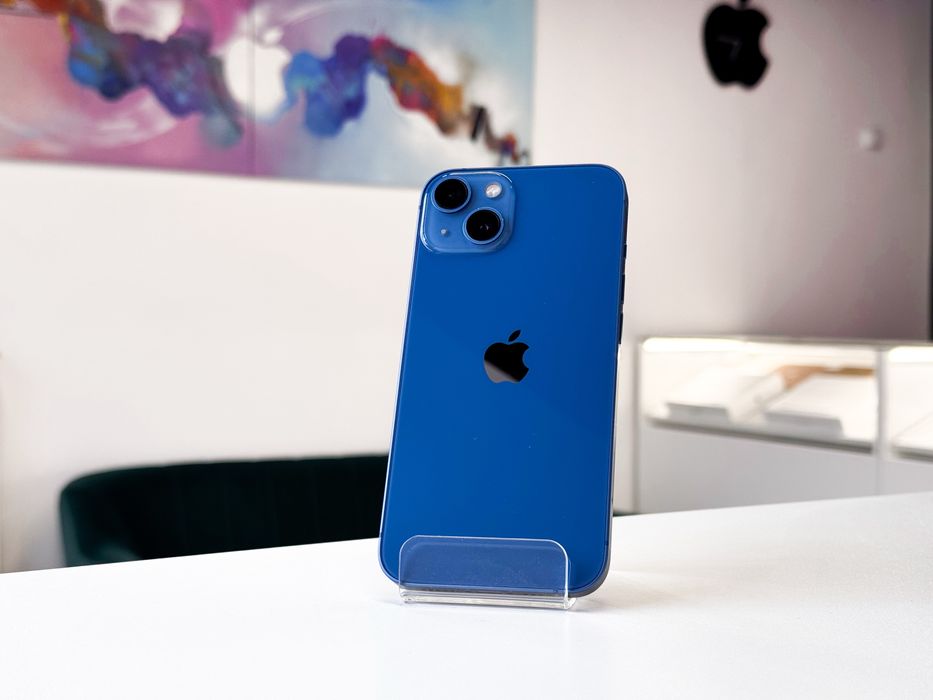iPhone 13 128 GB Niebieski Super Stan 100% bateria Sklep Gwarancja