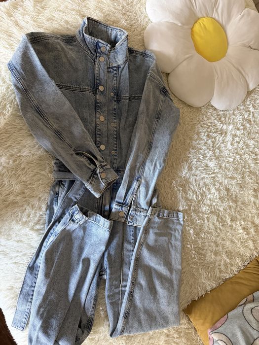 Джинсовий комбінезон mango