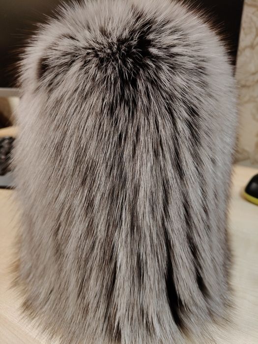 Шапка з чорнобурки