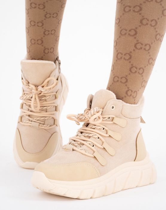 3 KOLORY 36 37 38 botki 39 40 41 sportowe trekkingowe na grubej podesz