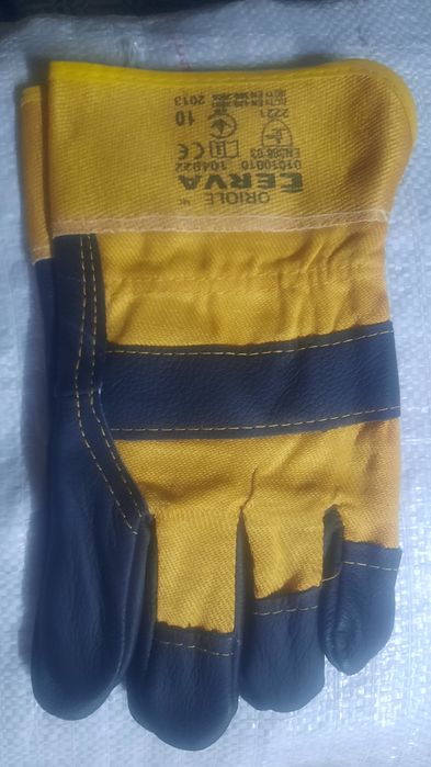 Перчатки для работы кожа