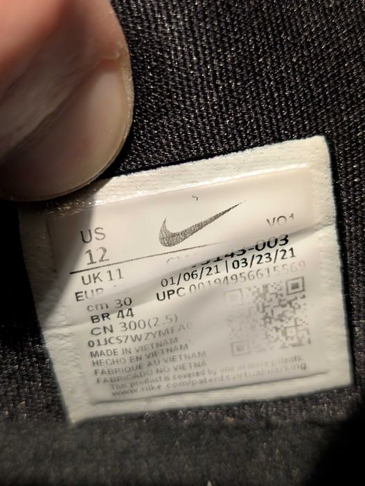 Мужские баскетбольные кроссовки Nike Paul George 5, 46(30 см).2021 год