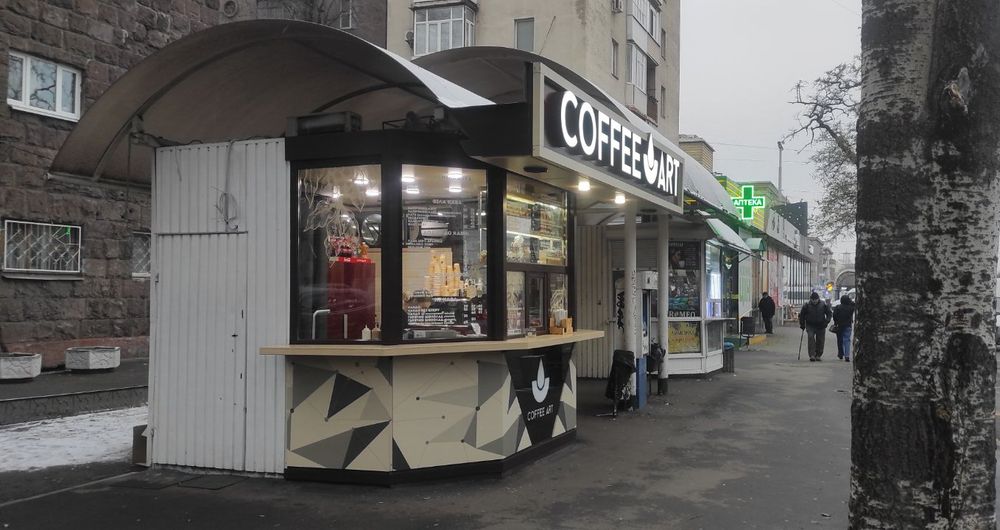 Продаж  кіосків у складі зупинкового комплексу по пр. Металургів.