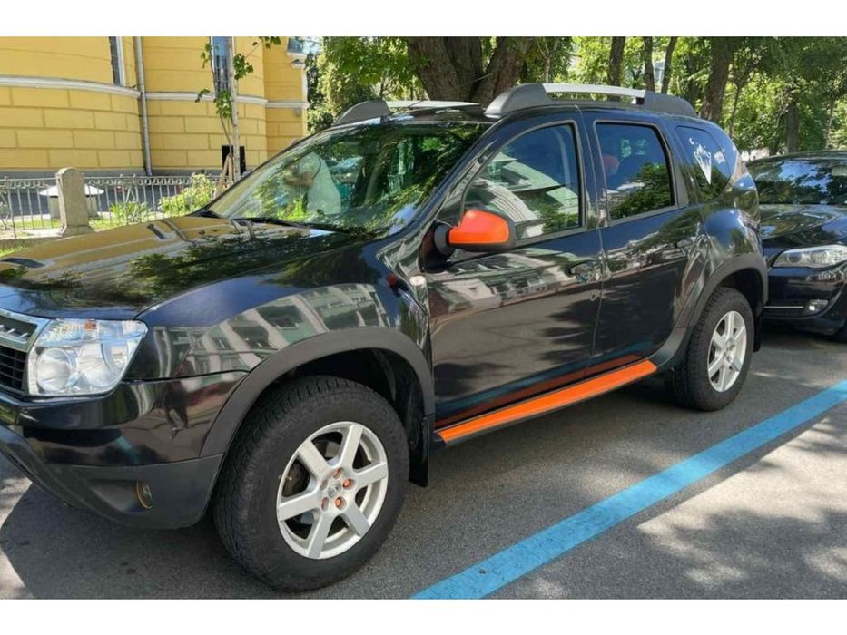 Dacia Duster 2008-2018 рр. Накладки на арки (4 шт., чорні ABS)