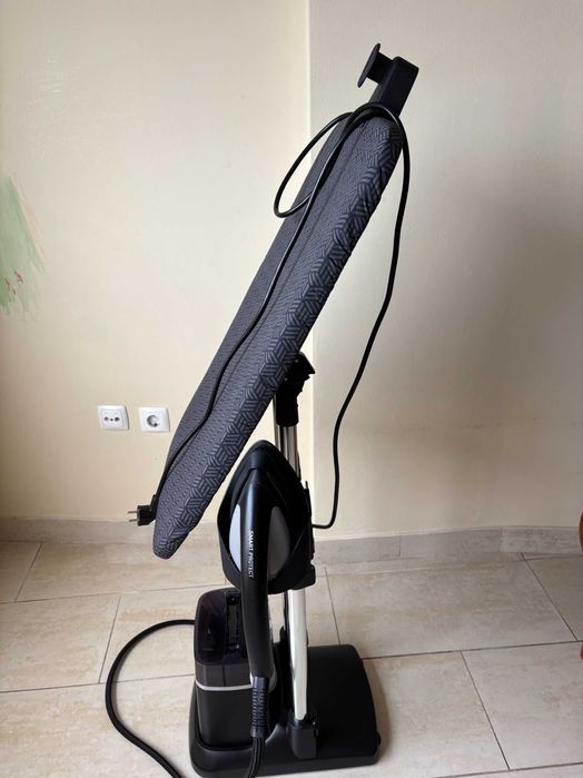 Ferro a Vapor Vertical Rowenta QR1510 Ixeo+Solução Tudo em 1 - Preto