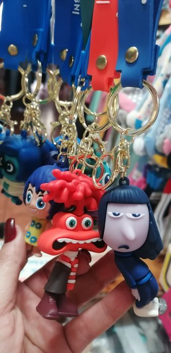 Porta chaves das emoções  Divertida Mente