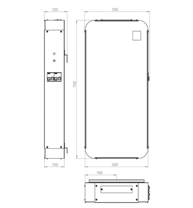 Стабілізатор напруги змінного струму Volter Smart online Смарт онлайн