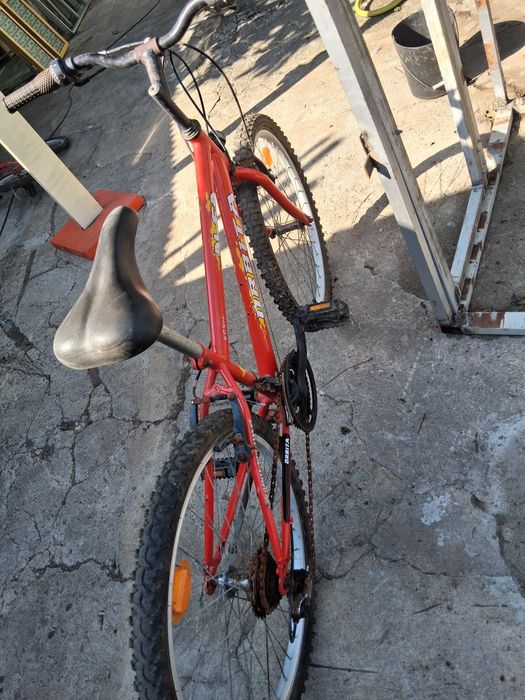 Bicicleta  vermelha