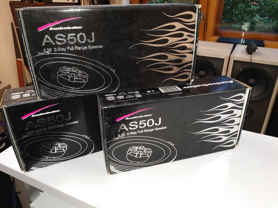 Автомобильная коаксиальная акустика 13см. Audiobahn A-50J. USA