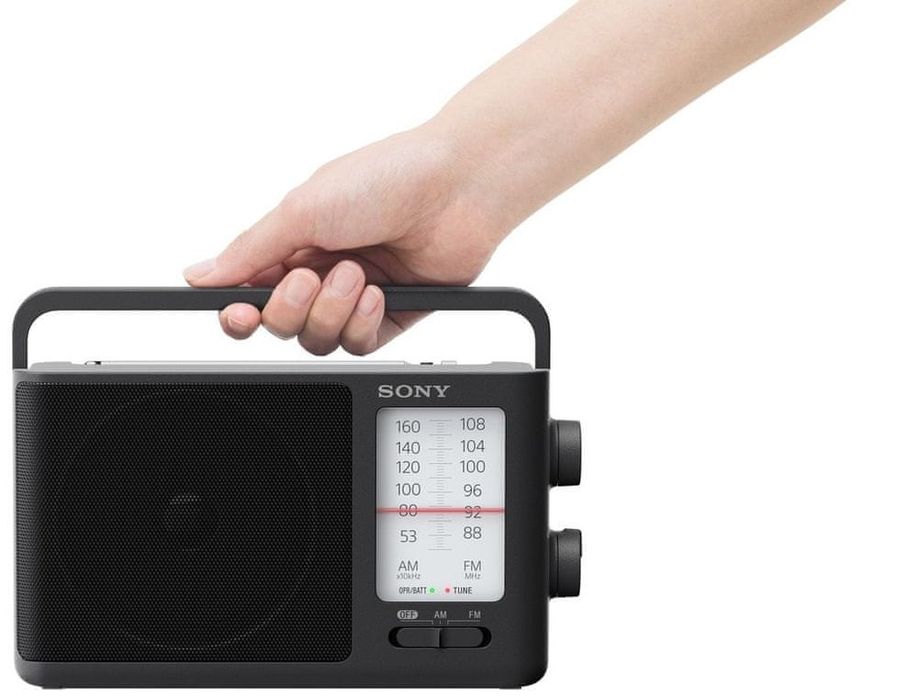 radio sieciowo-bateryjne bezprzewodowe fm sony icf506 prosta obsługa