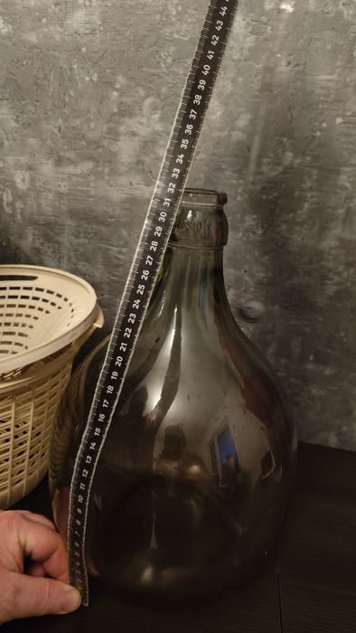 Szklany Gąsior balon na wino 5l
