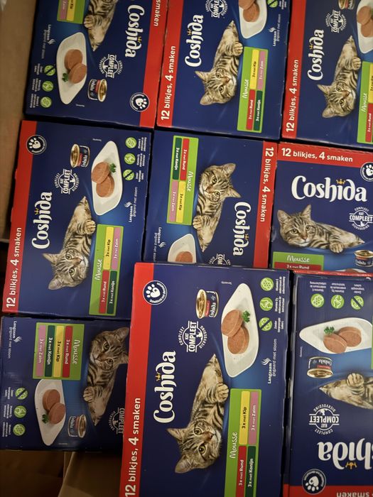 Karma dla kota muss Coshida 144 sztuki