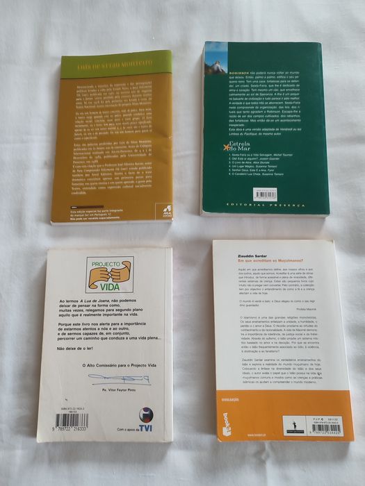 Vários livros -3 livros