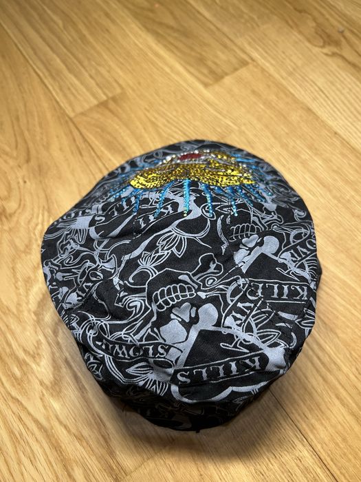 Берет Ed Hardy зі стразами