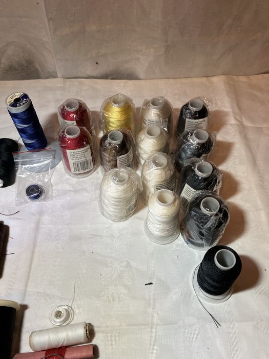 Nić nici różne nylonowe poliestrowe różne