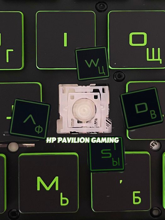 Кнопки HP Pavilion Gaming 15 клавіші механізми для клавіатури поштучно