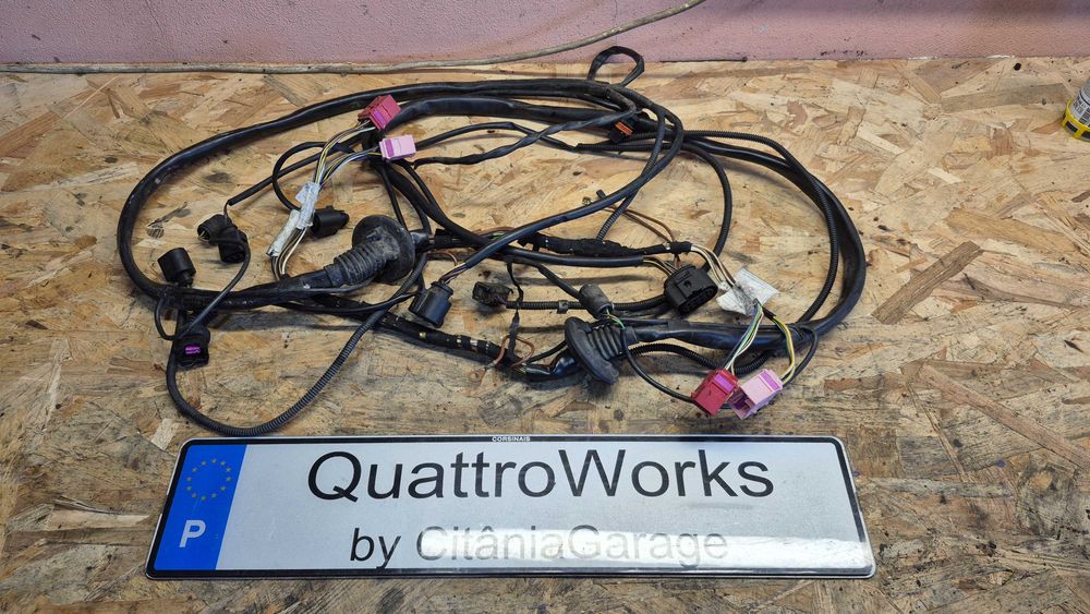 Cablagem Óticas Faróis Audi A4 B5 8D Facelift Original Completa