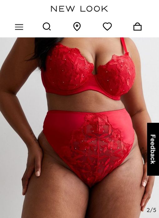 Стрінги з високою талією Curvesl New Look 60 розмір