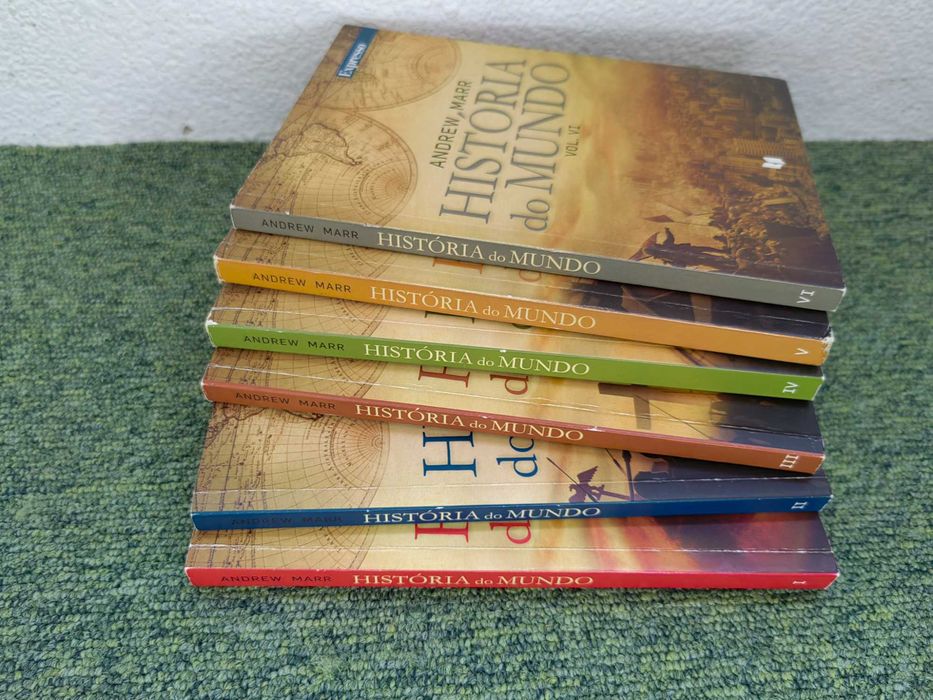 Livros A História do Mundo de Andrew Marr, Coleção Expresso