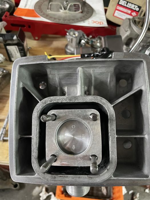 Cilindro xf17 água trabalhado + escape + elétrica