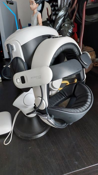 Meta Quest 3 512 + BOBOVR S3 Pro+protetor de letes+suporte