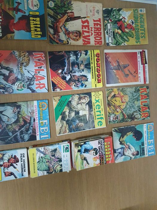 Revistas BD antigas