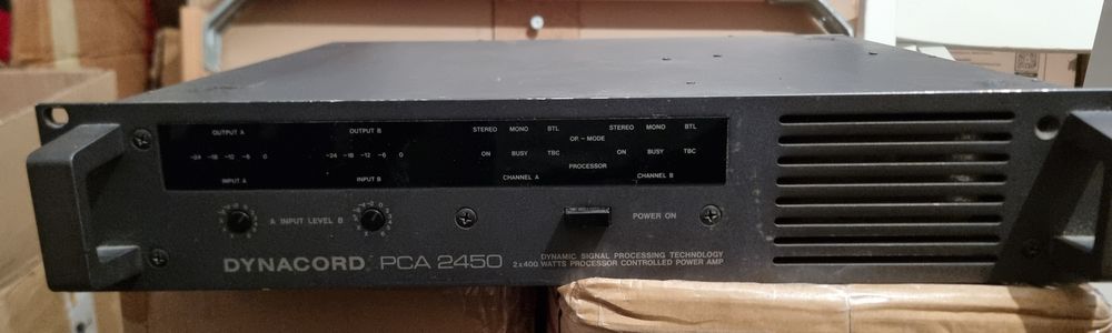 Dynacord pca 2450 końcówka mocy, wzmacniacz