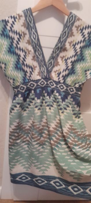 Mini sukienka bershka wzór Aztek okazja