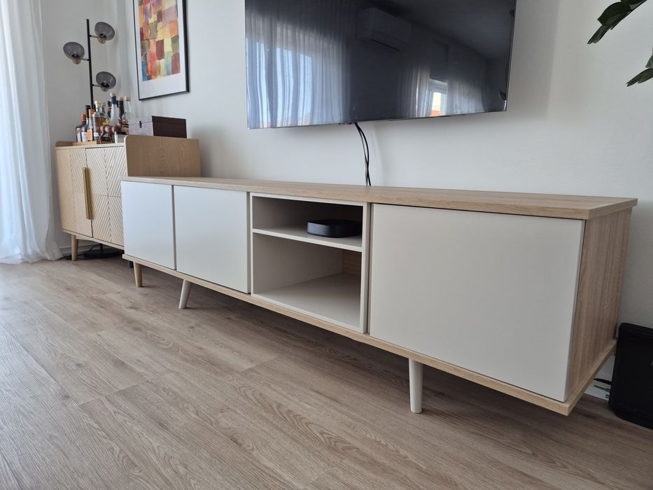 Móvel TV Oslo Antarte carvalho