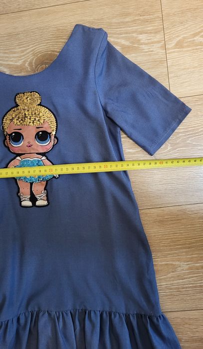 Сукня lol вільний стиль нове синя сукня 122 -136