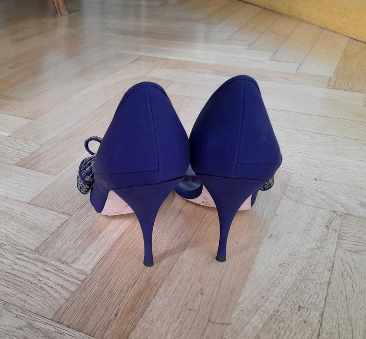 KAREN MILLEN szpilki czułenka PIĘKNE